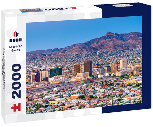 Noah Jigsaw Puzzle Albuquerque, New Mexico, USA downtown cityscape at twilight 2000 pieces