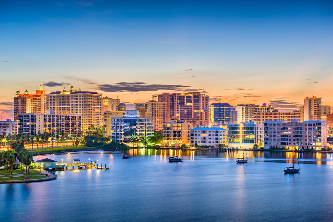 Noah Jigsaw Puzzle Sarasota, Florida, USA Skyline auf der Bucht bei Morgengrauen 2000 pieces