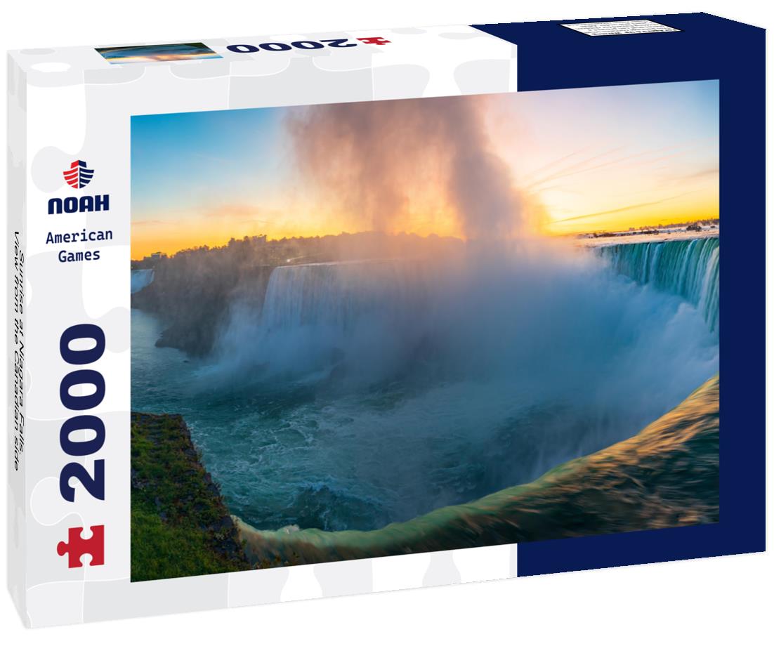 Sunrise at Niagara Falls. View from the Canadian side 2000pc Puzzle