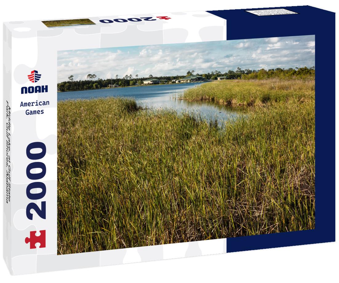 Noah Jigsaw Puzzle Middle Lake, at Gulf State Park, Gulf Shores, Alabama 2000 pieces