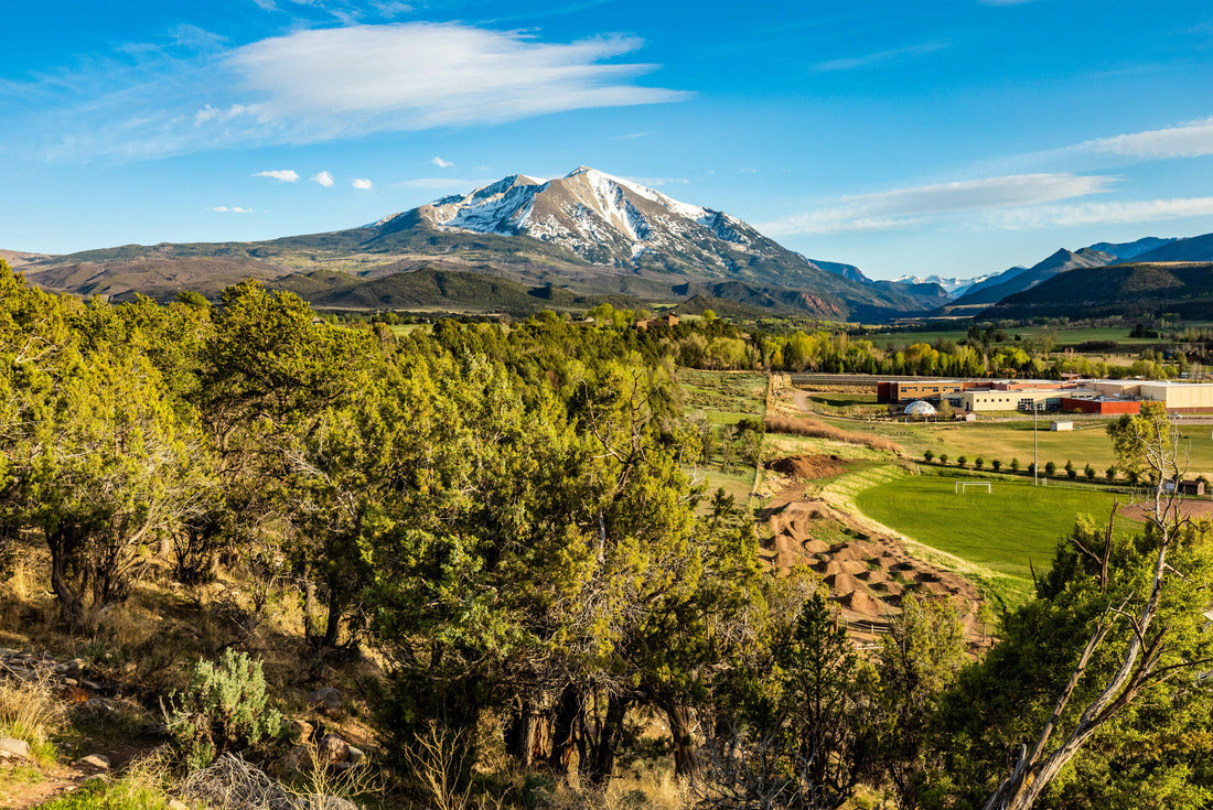 Beautiful view of mountain Sopris Aspen Glen Colorado 2000pc Puzzle