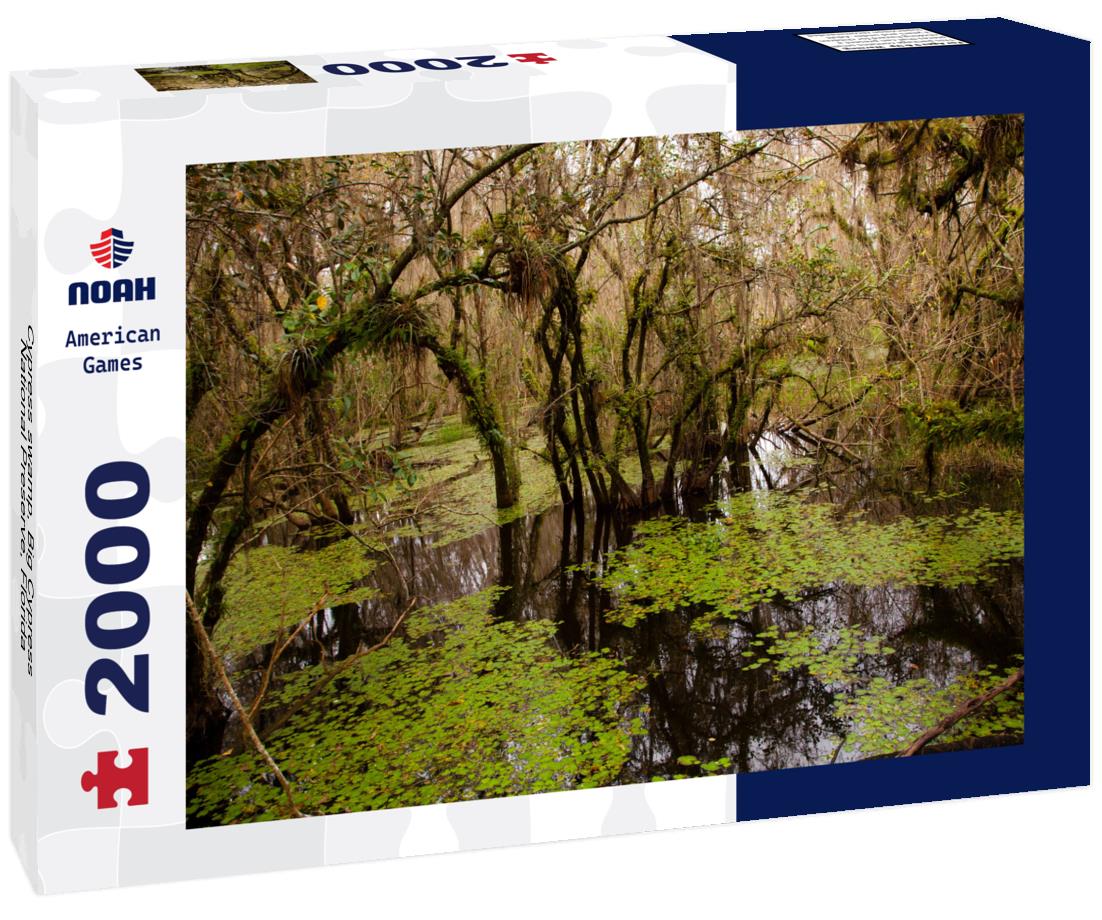 Noah Jigsaw Puzzle Cypress swamp, Big Cypress National Preserve, Florida 2000 pieces