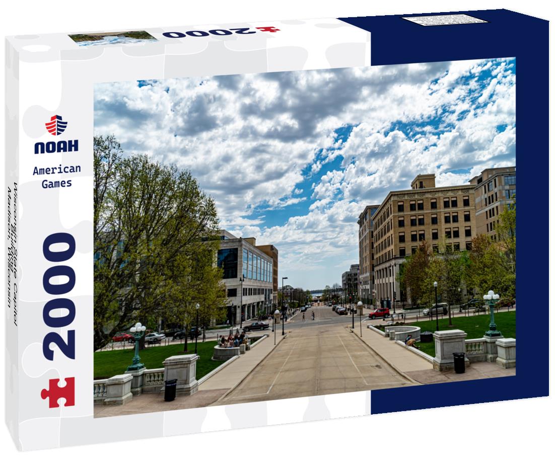 Noah Jigsaw Puzzle Wisconsin State Capitol Building - Madison, Wisconsin 2000 pieces