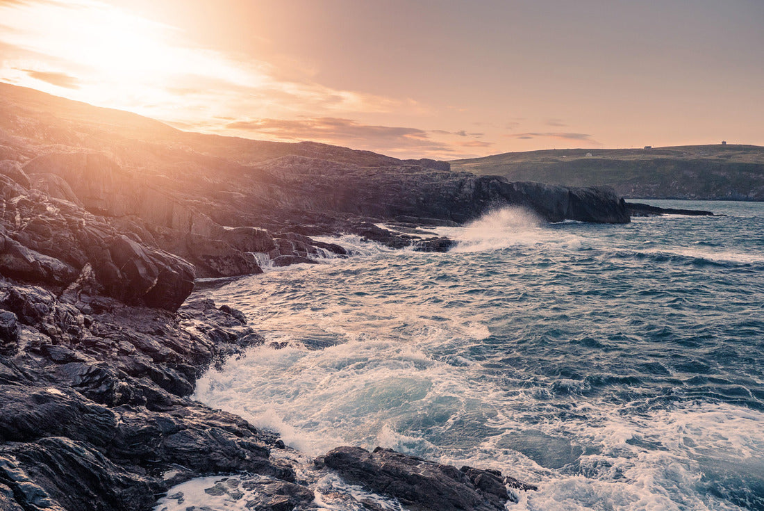 Sunrise over rough stone coast line. South of Ireland 2000pc Puzzle