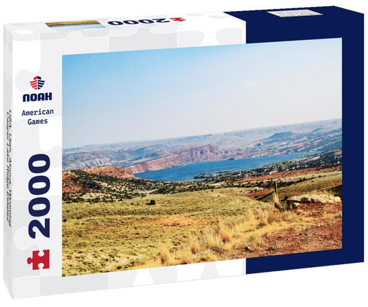 Noah Jigsaw Puzzle USA, Utah, Alcova, Wyoming, Casper Lake Ridge Estates 2000 pieces