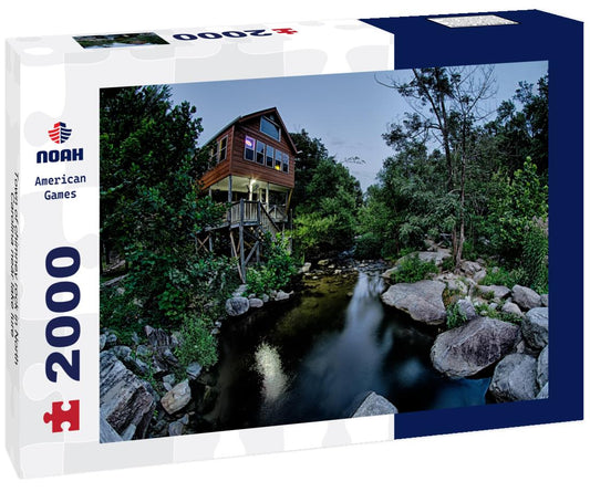 Noah Jigsaw Puzzle Town of chimney rock in North Carolina near lake lure 2000 pieces