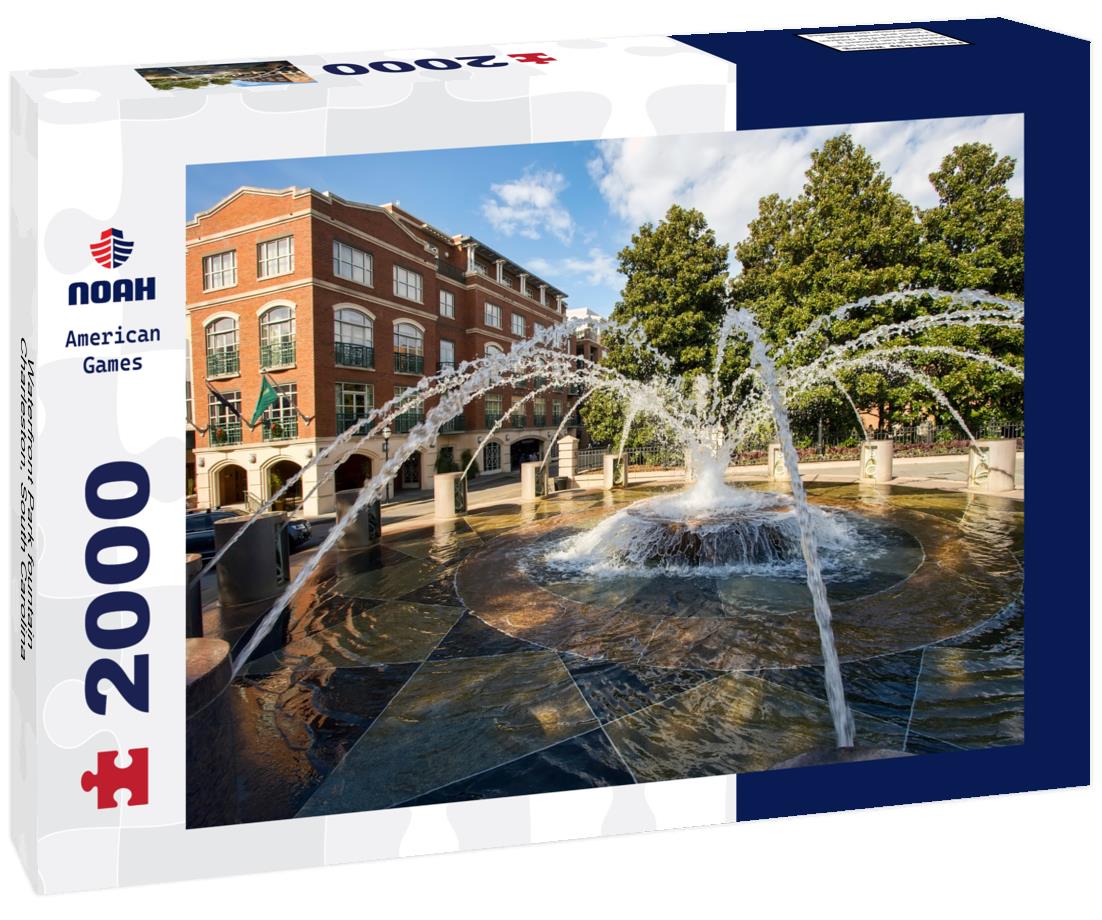 Noah Jigsaw Puzzle Waterfront Park fountain, Charleston, South Carolina 2000 pieces