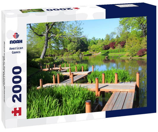 Noah Jigsaw Puzzle Board walk in Saint Louis Botanical gardens Missouri 2000 pieces