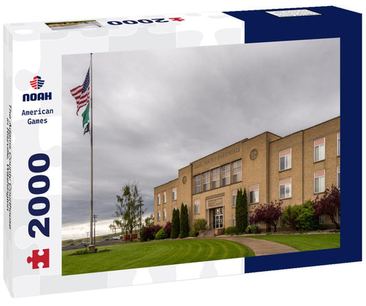 Noah Jigsaw Puzzle The Adams County Courthouse in Ritzville, Washington 2000 pieces