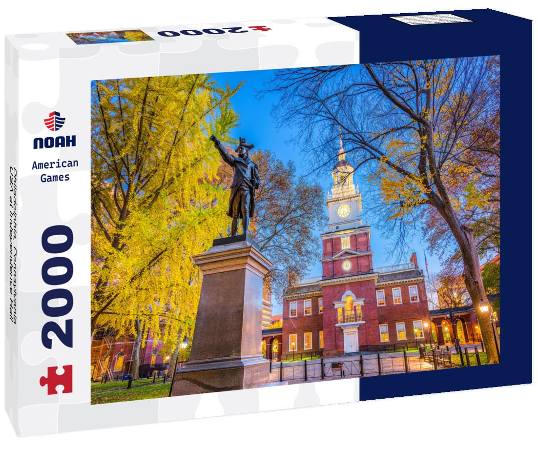 Noah Jigsaw Puzzle Philadelphia, Pennsylvania, USA at Independence Hall 2000 pieces