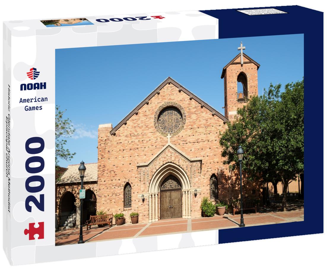 Noah Jigsaw Puzzle Historic Glendale Arizona Methodist Episcopal church 2000 pieces