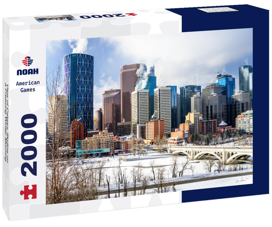 Calgary Skyline on a Freezing Winter Morning 2000pc Puzzle