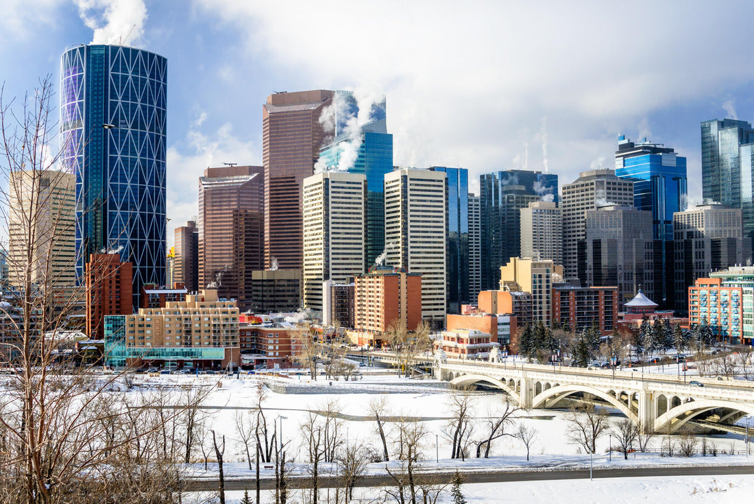 Calgary Skyline on a Freezing Winter Morning 2000pc Puzzle
