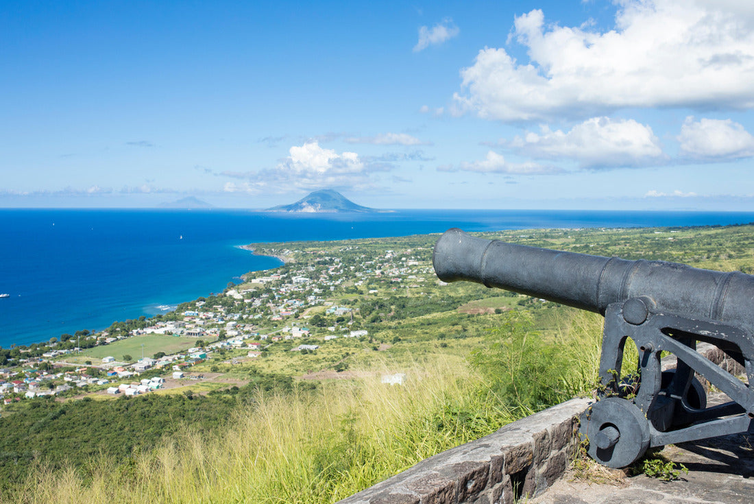 Canon on the ruins of Brimstone Fortress in St Kitts 2000pc Puzzle