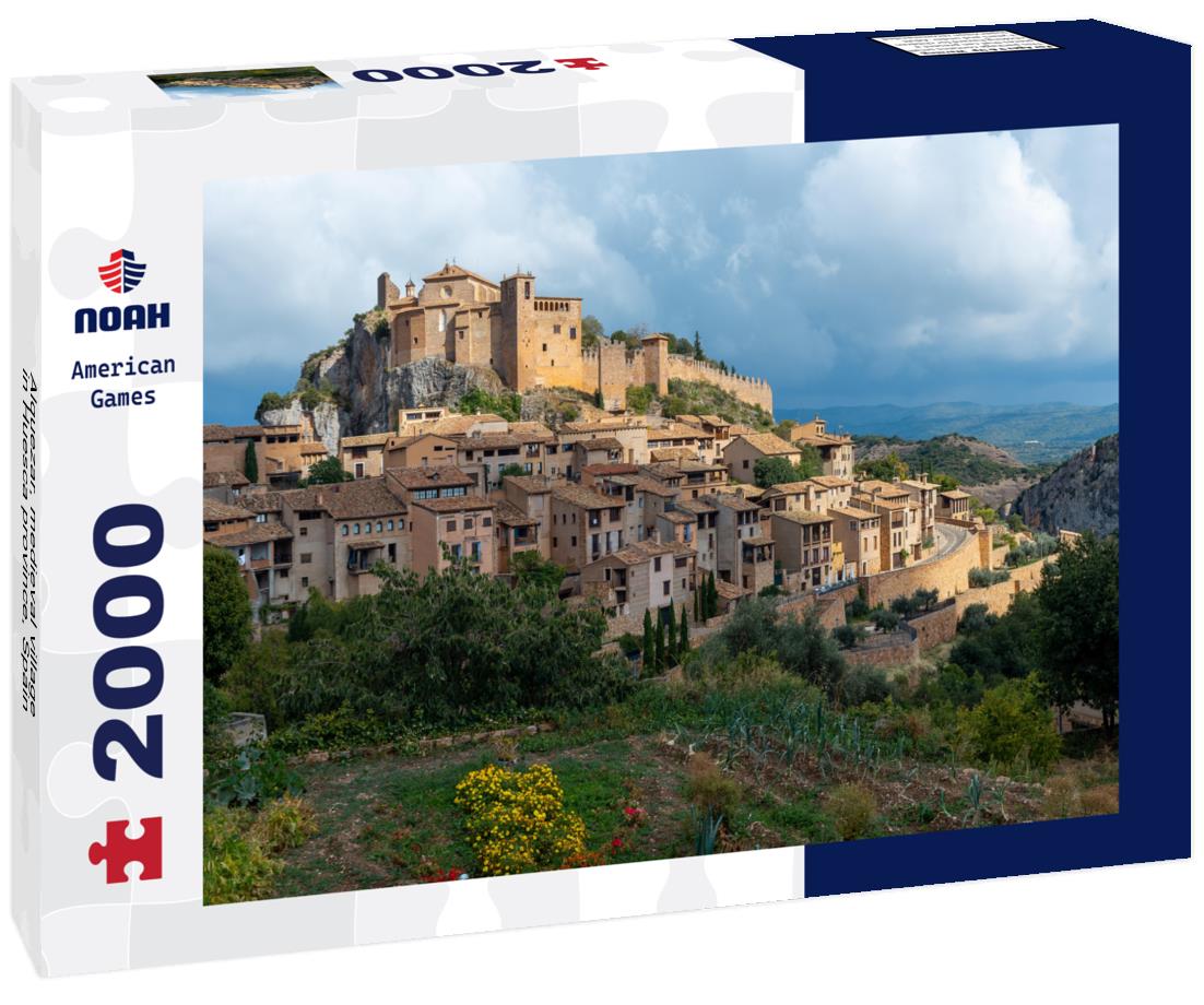 Alquezar, medieval village in Huesca province, Spain 2000pc Puzzle
