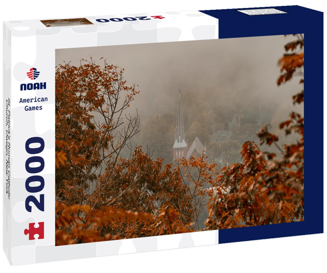 Noah Jigsaw Puzzle St. Patrick's Roman Catholic Church, Owego, New York 2000 pieces