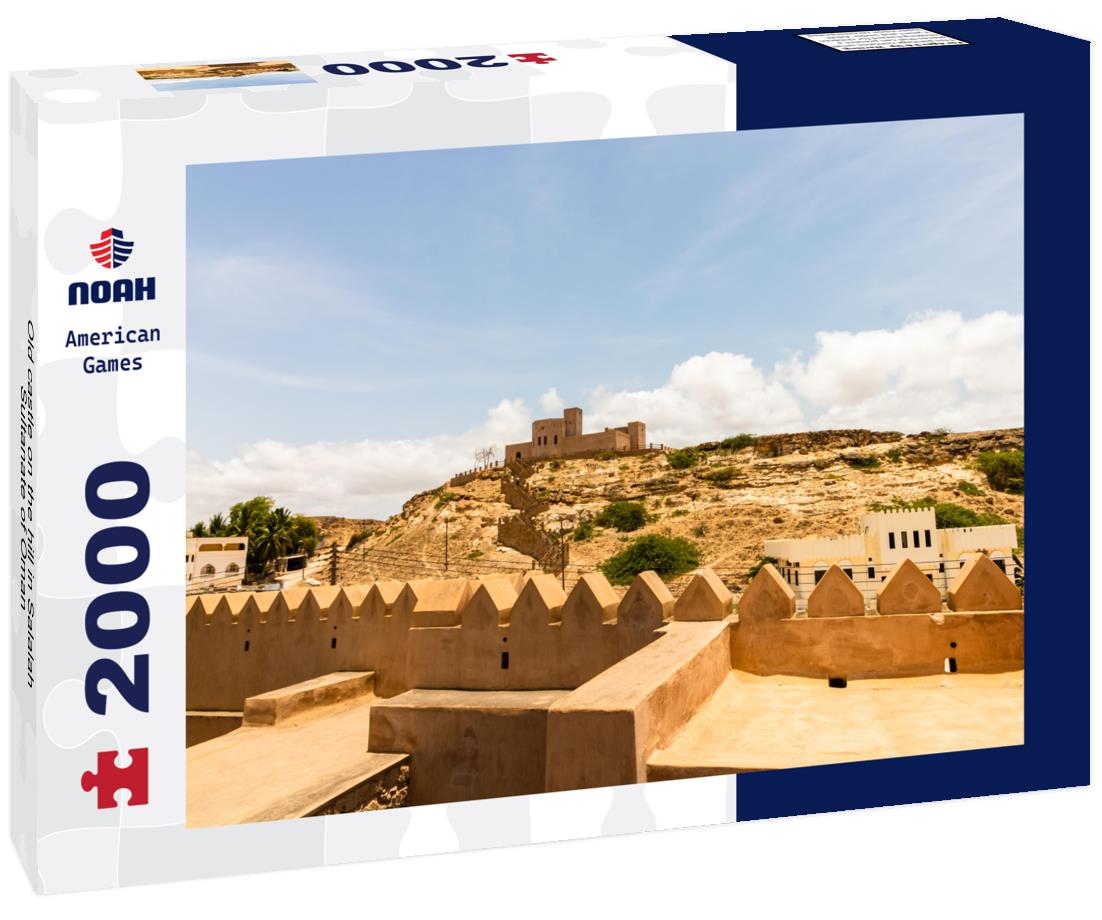 Old castle on the hill in Salalah, Sultanate of Oman 2000pc Puzzle