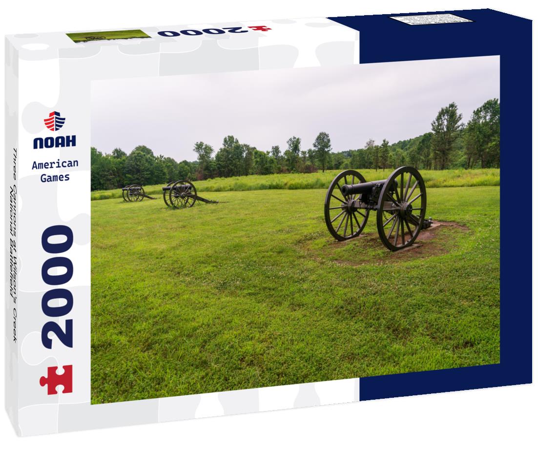 Noah Jigsaw Puzzle Three Cannons at Wilson's Creek National Battlefield 2000 pieces