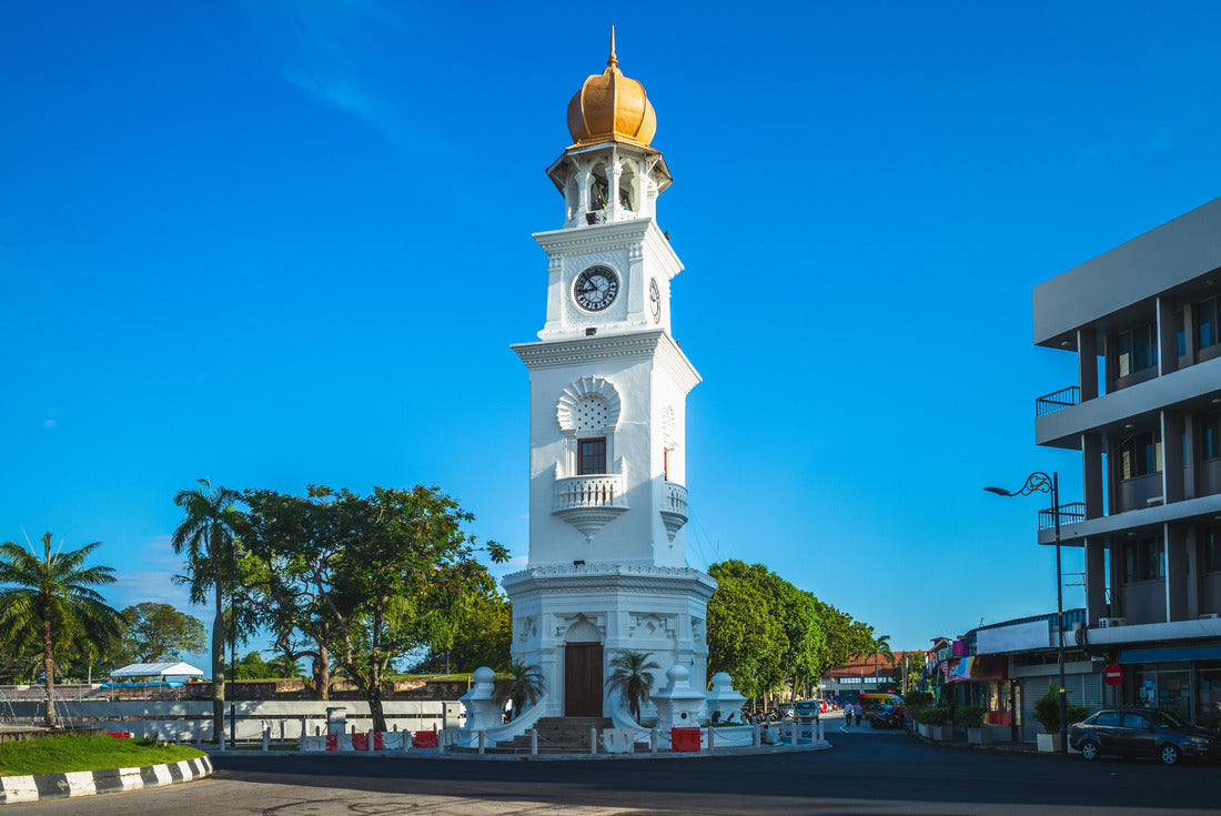 Jubilee Clock Tower at George town, penang, Malaysia 2000pc Puzzle