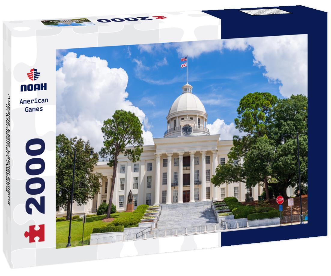 Alabama State Capitol building in Montgomery Alabama 2000pc Puzzle