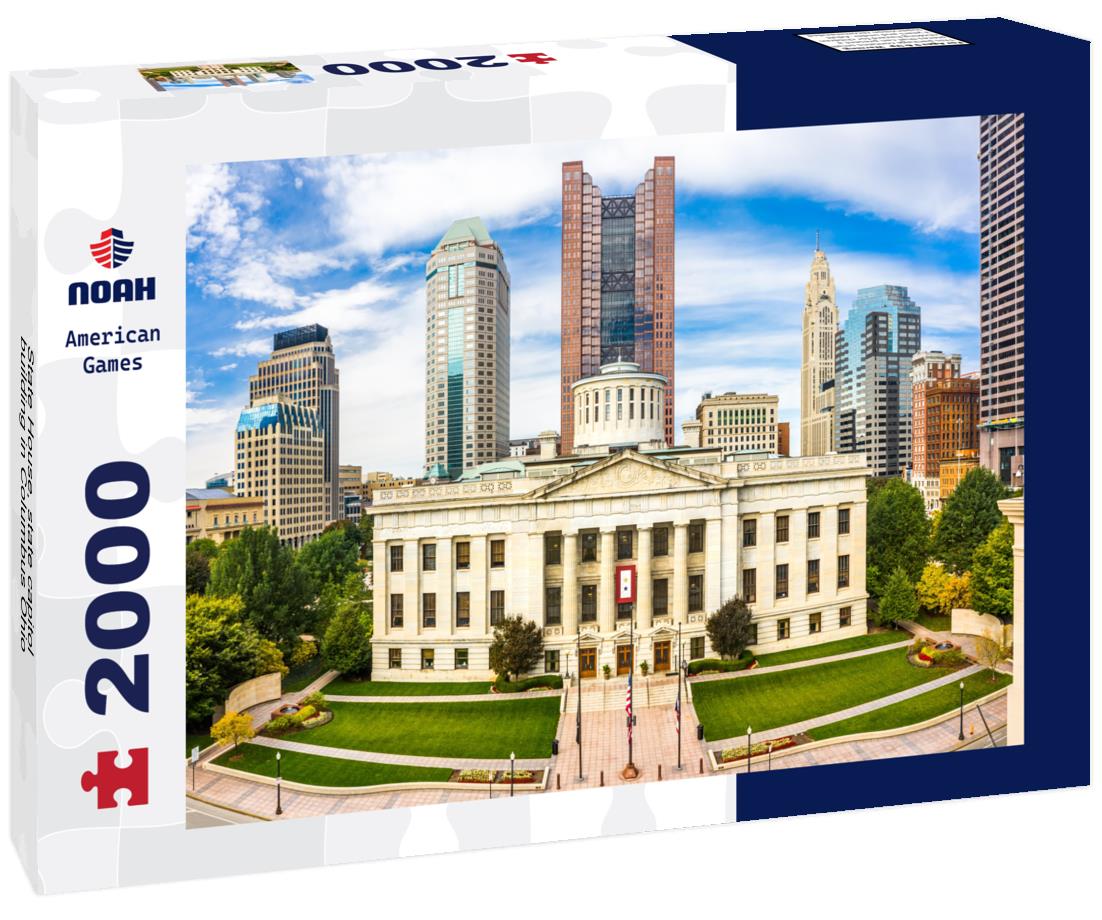 State House, state capitol building in Columbus Ohio 2000pc Puzzle