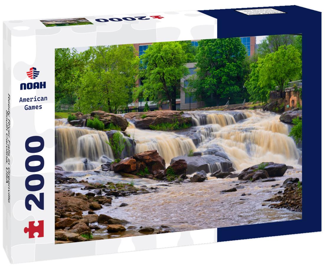 Noah Jigsaw Puzzle Reedy River Falls in Greenville, South Carolina, USA 2000 pieces