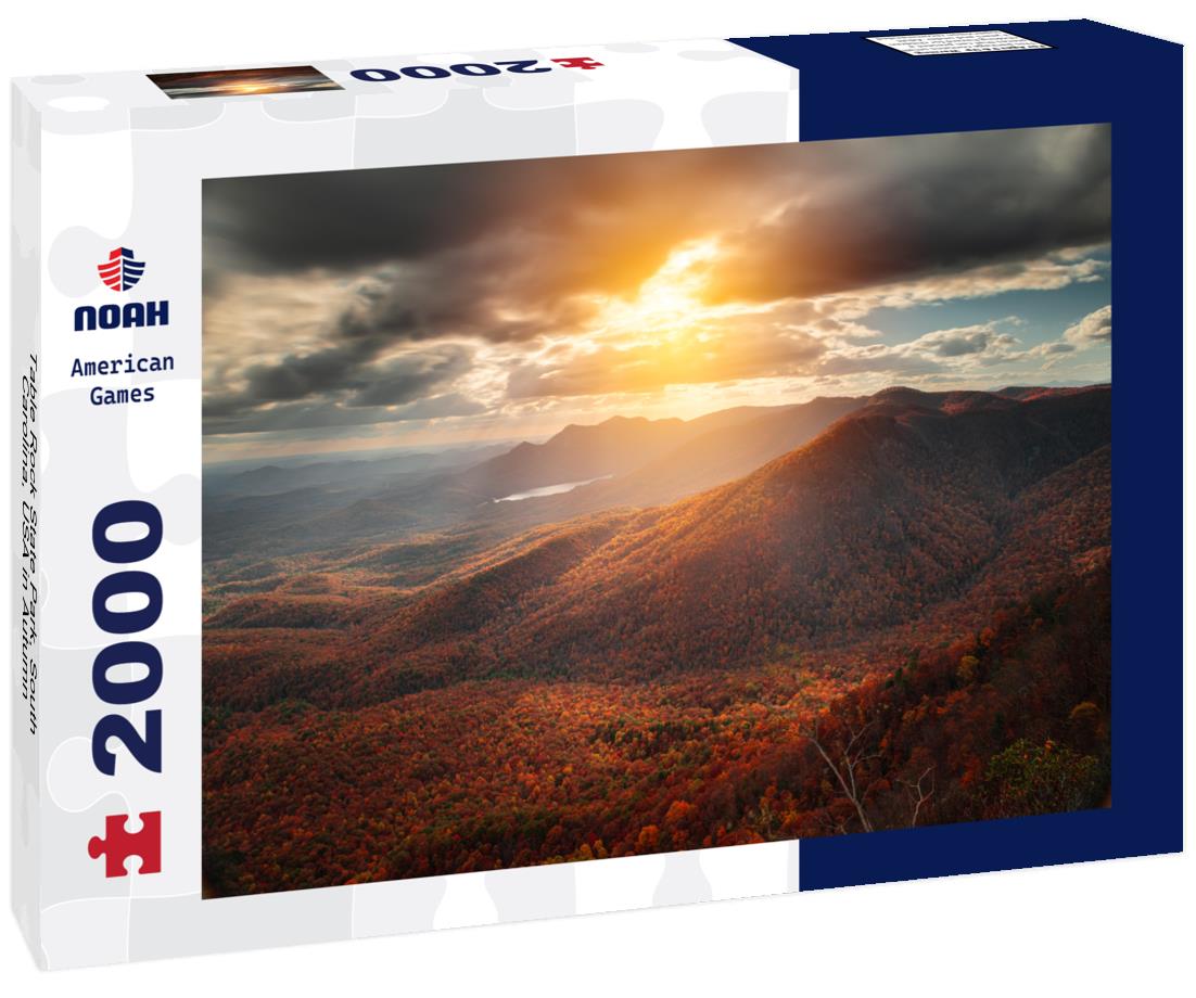 Table Rock State Park, South Carolina, USA in Autumn 2000pc Puzzle