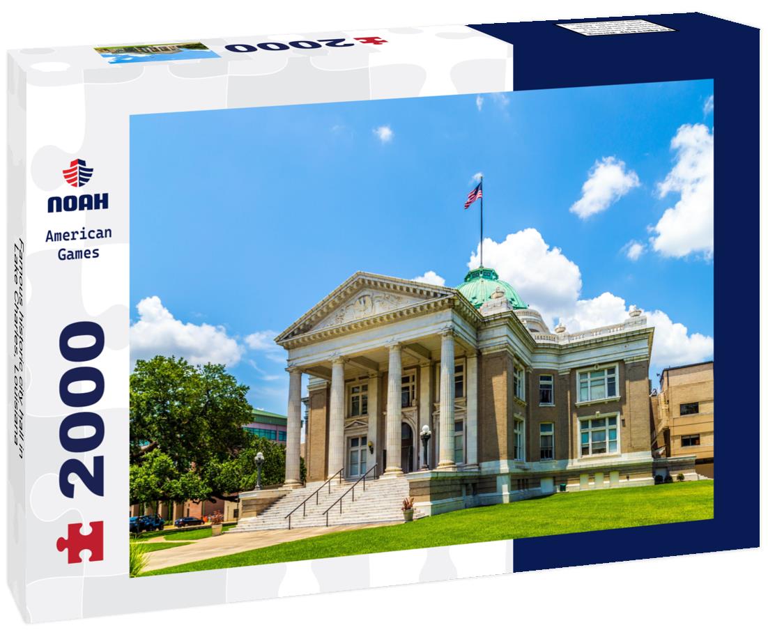 Noah Jigsaw Puzzle Famous historic city hall in Lake Charles, Louisiana 2000 pieces