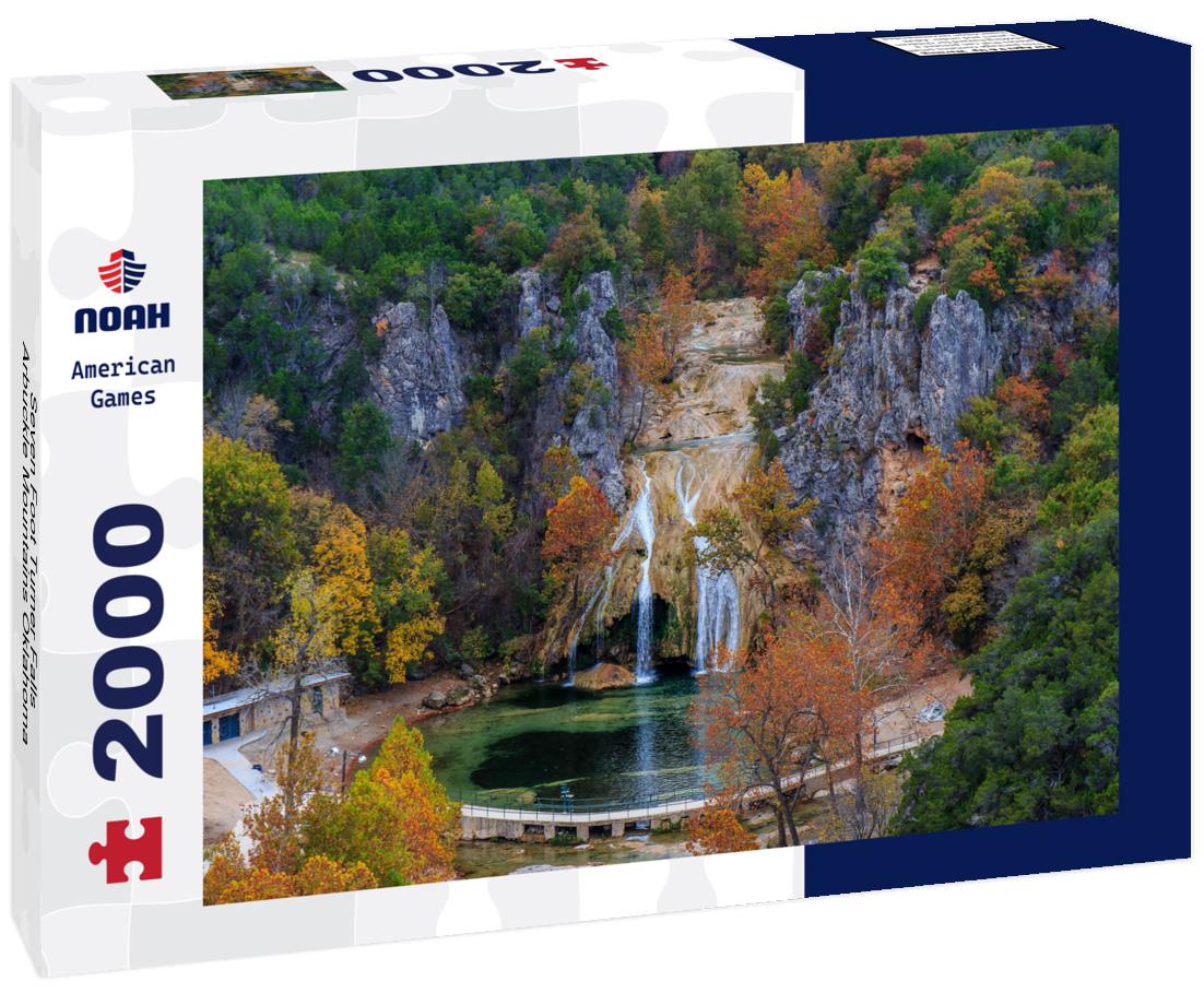 Noah Jigsaw Puzzle Seven Foot Turner Falls, Arbuckle Mountains Oklahoma 2000 pieces
