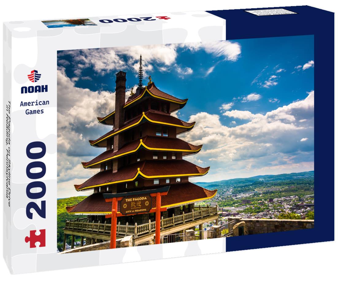 Noah Jigsaw Puzzle The Pagoda on Skyline Drive in Reading, Pennsylvania 2000 pieces