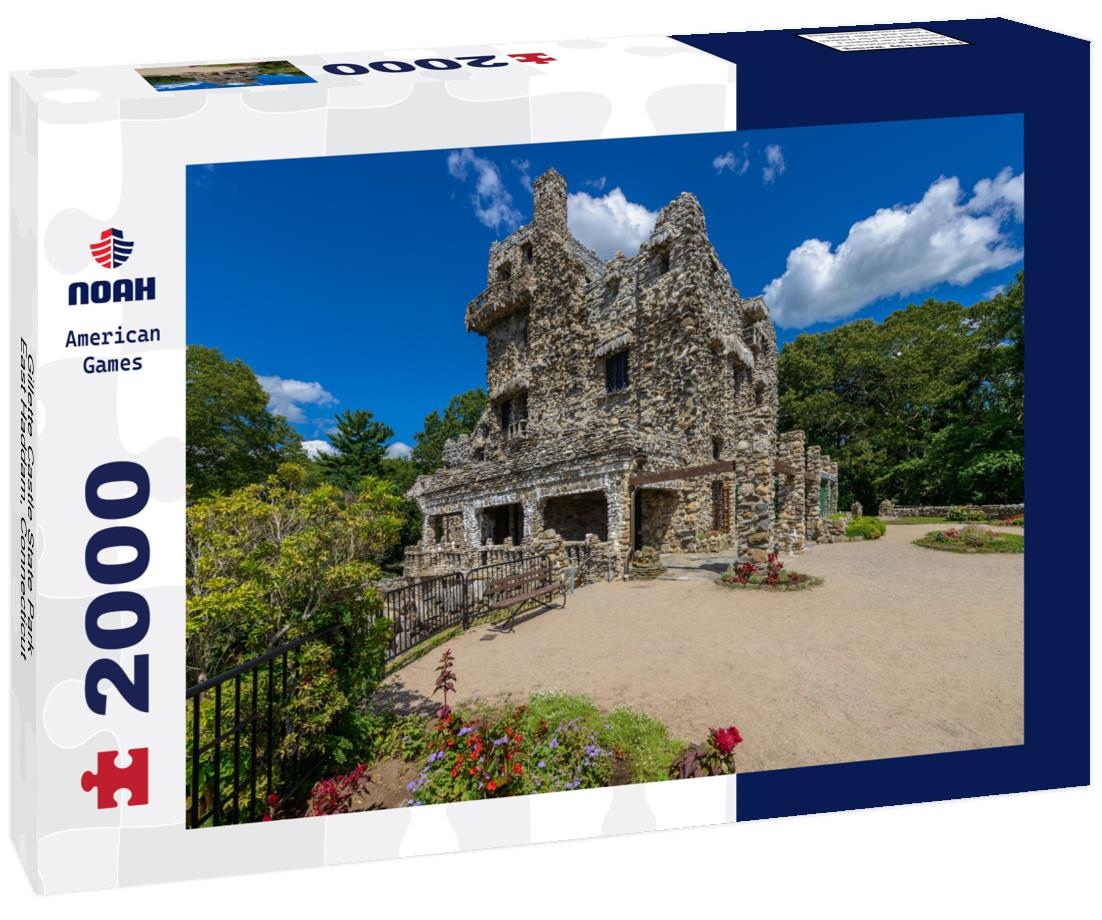 Noah Jigsaw Puzzle Gillette Castle State Park, East Haddam, Connecticut 2000 pieces