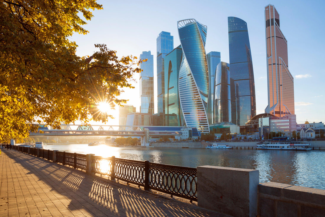 Moscow City International Business Center in Russia 2000pc Puzzle