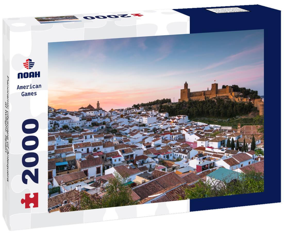 cityscape of Antequera at twilight, Spain 2000pc Puzzle