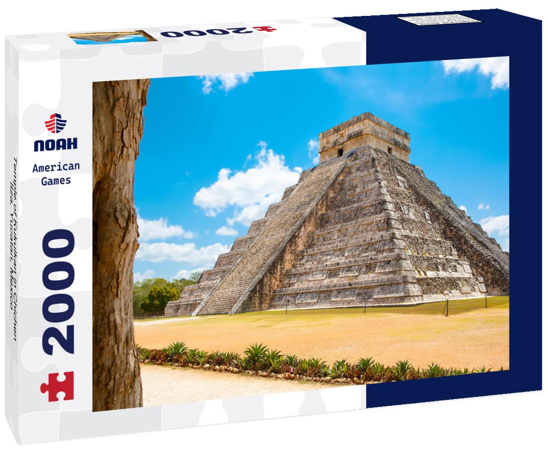 Noah Jigsaw Puzzle Temple of Kukulkan in Chichen Itza, Yucatan, Mexico 2000 pieces