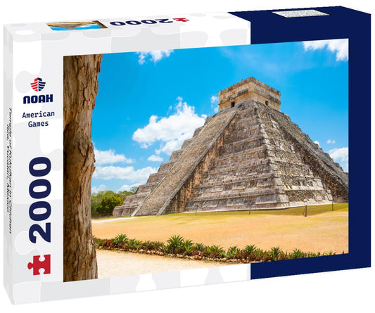 Noah Jigsaw Puzzle Temple of Kukulkan in Chichen Itza, Yucatan, Mexico 2000 pieces