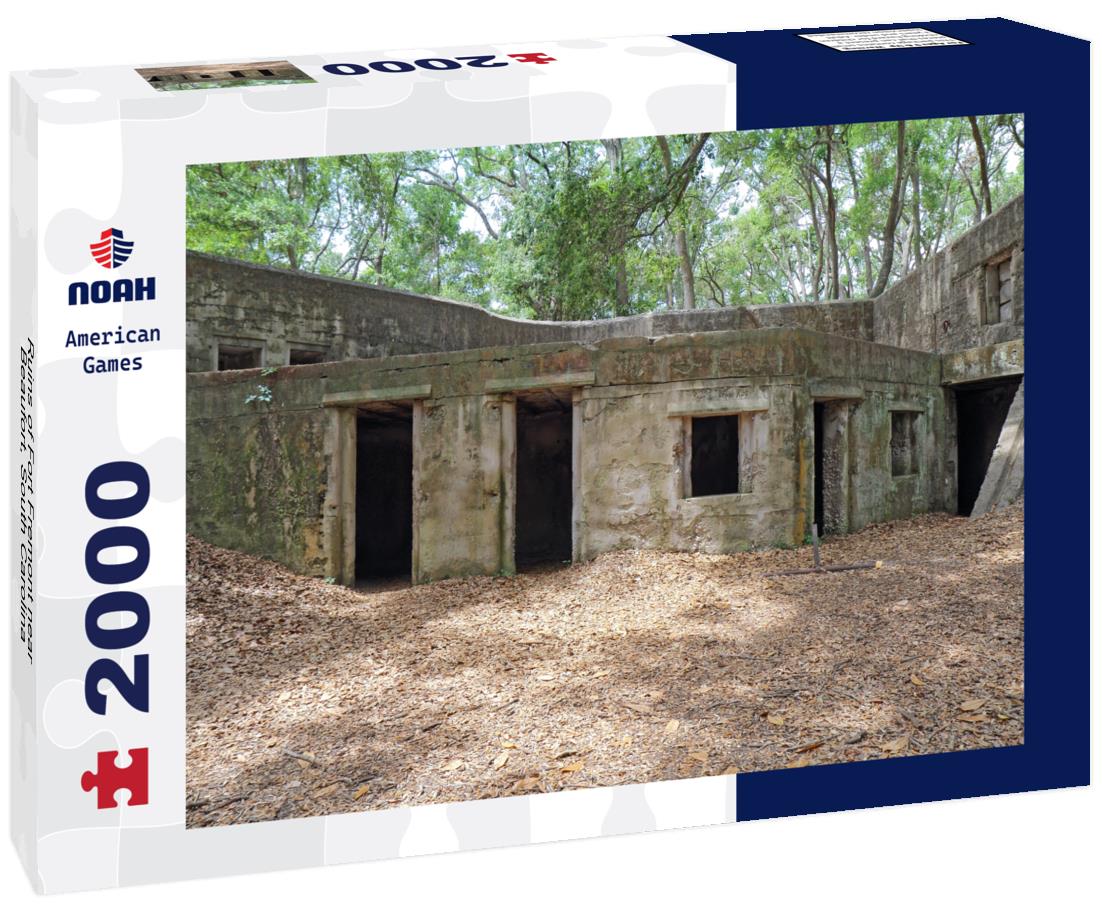 Noah Jigsaw Puzzle Ruins of Fort Fremont near Beaufort, South Carolina 2000 pieces