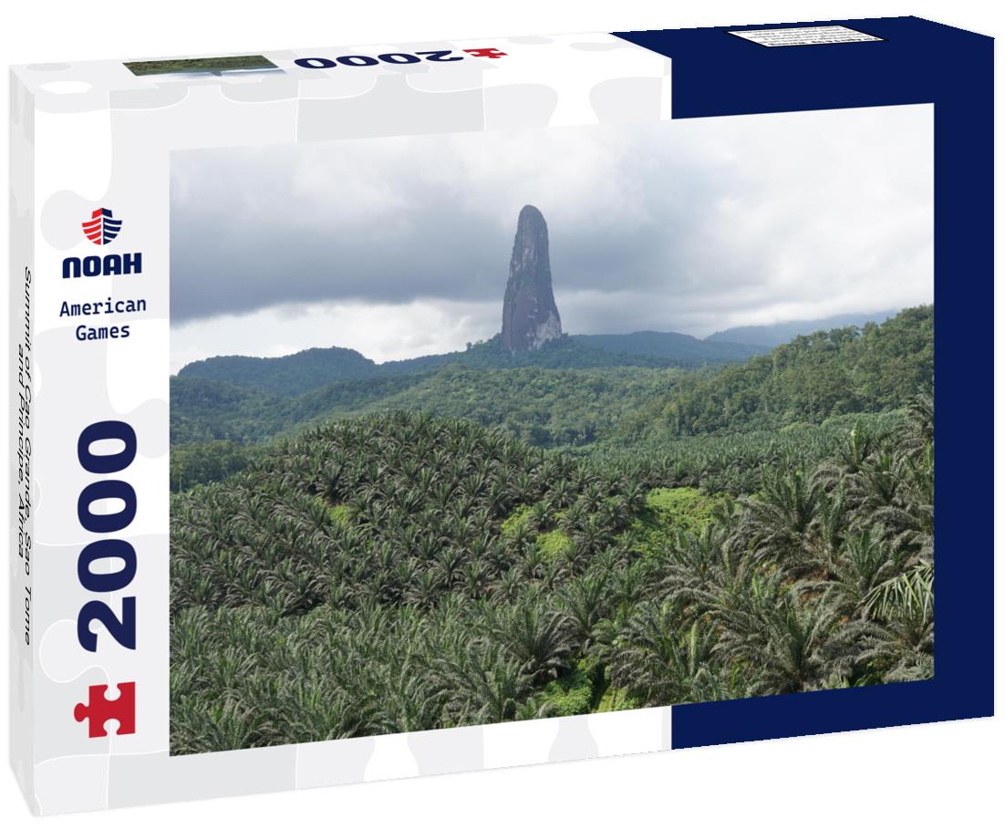 Noah Jigsaw Puzzle Summit of Cao Grande, Sao Tome and Principe, Africa 2000 pieces