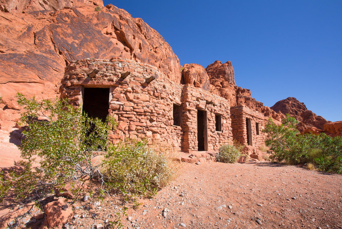 Noah Jigsaw Puzzle Stone cabins at Valley of Fire State Park in Nevada 2000 pieces