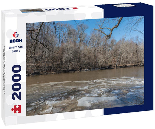 Noah Jigsaw Puzzle ice on the Brandywine Creek in Wilmington, Delaware 2000 pieces
