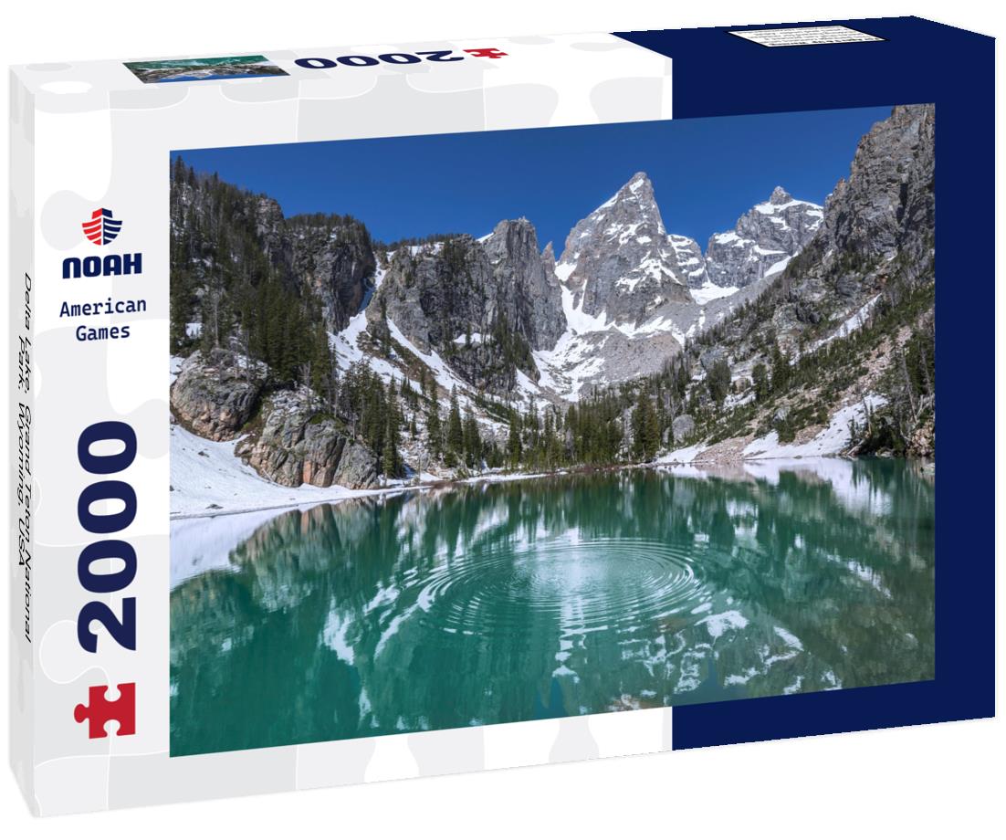 Noah Jigsaw Puzzle Delta Lake, Grand Teton National Park, Wyoming, USA 2000 pieces