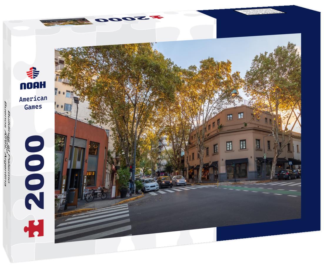Noah Jigsaw Puzzle Buildings at Palermo Soho - Buenos Aires, Argentina 2000 pieces