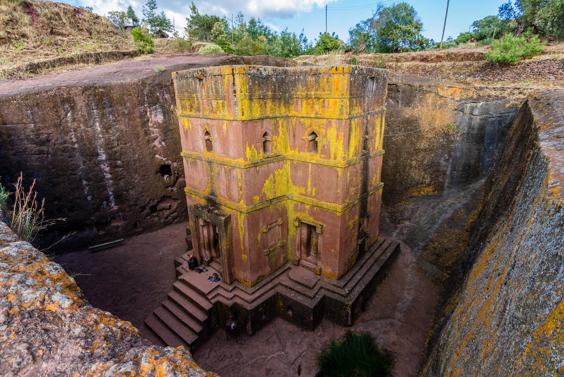 Churches carved into the rock in Lalibela, Ethiopia 2000pc Puzzle