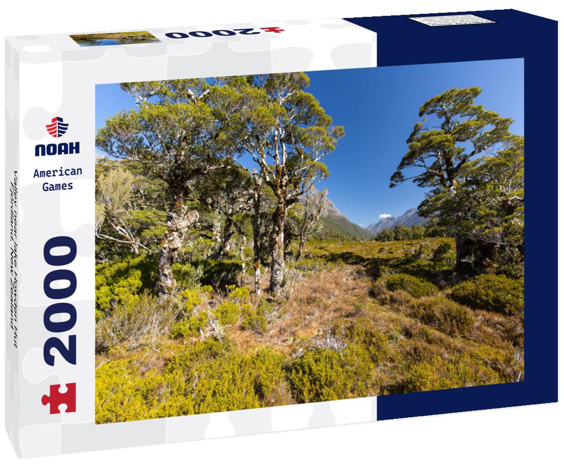 Noah Jigsaw Puzzle Valley near lake Howden Hut, Fjordland, New Zealand 2000 pieces