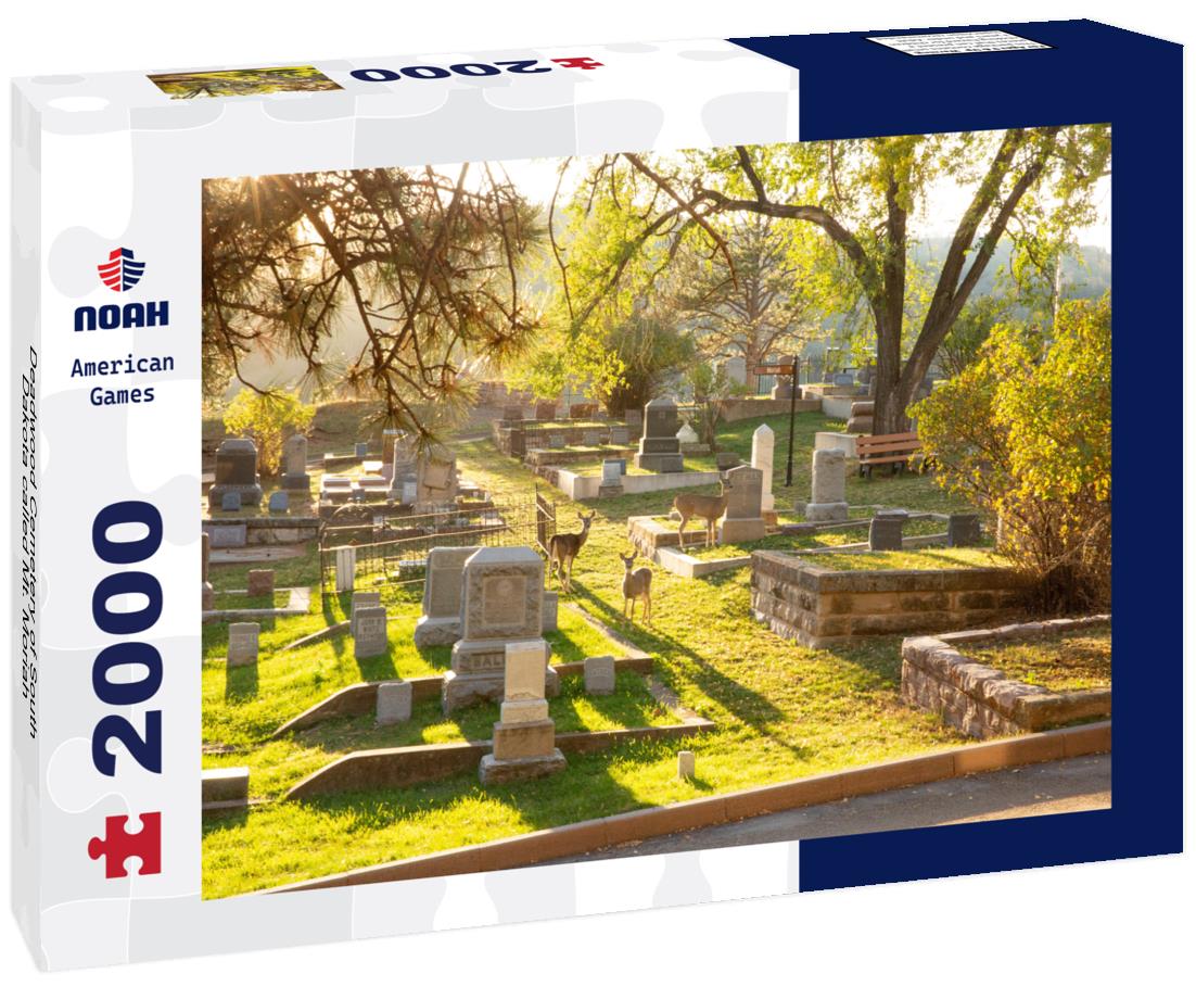 Noah Jigsaw Puzzle Deadwood Cemetery of South Dakota called Mt. Moriah 2000 pieces