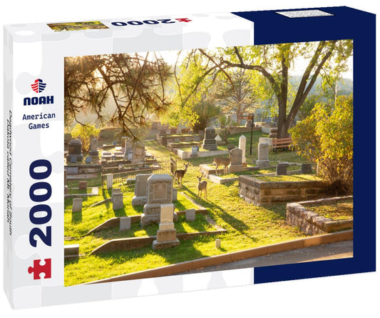 Noah Jigsaw Puzzle Deadwood Cemetery of South Dakota called Mt. Moriah 2000 pieces