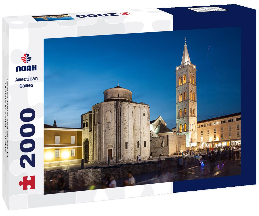 Roman forum and church St. Donata in Zadar, Croatia 2000pc Puzzle
