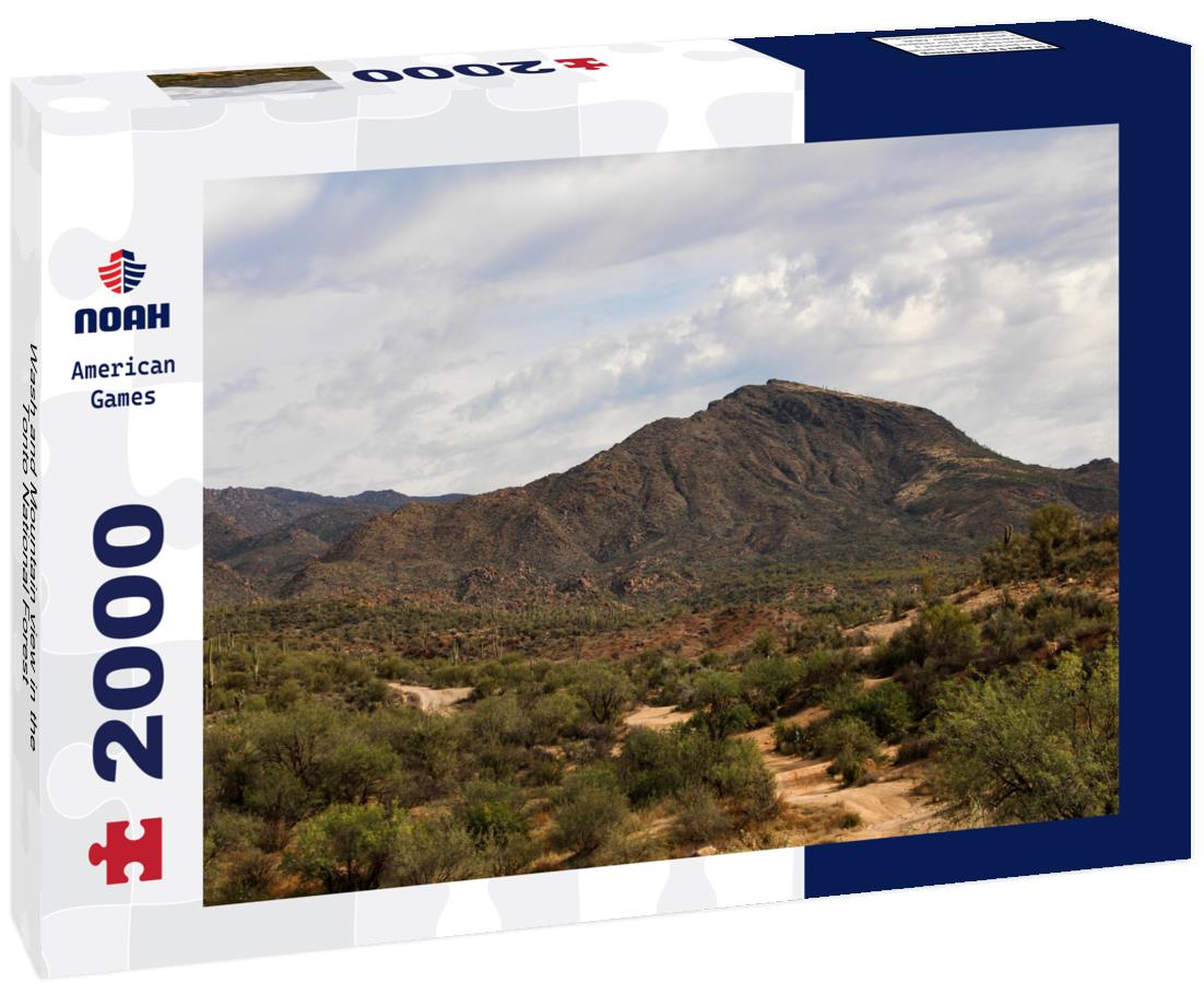 Wash and Mountain view in the Tonto National Forest 2000pc Puzzle