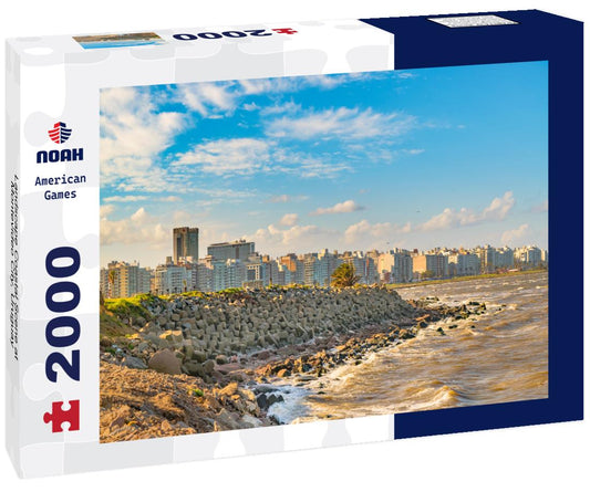 Noah Jigsaw Puzzle Landscape Coastal Scene at Montevideo City, Uruguay 2000 pieces