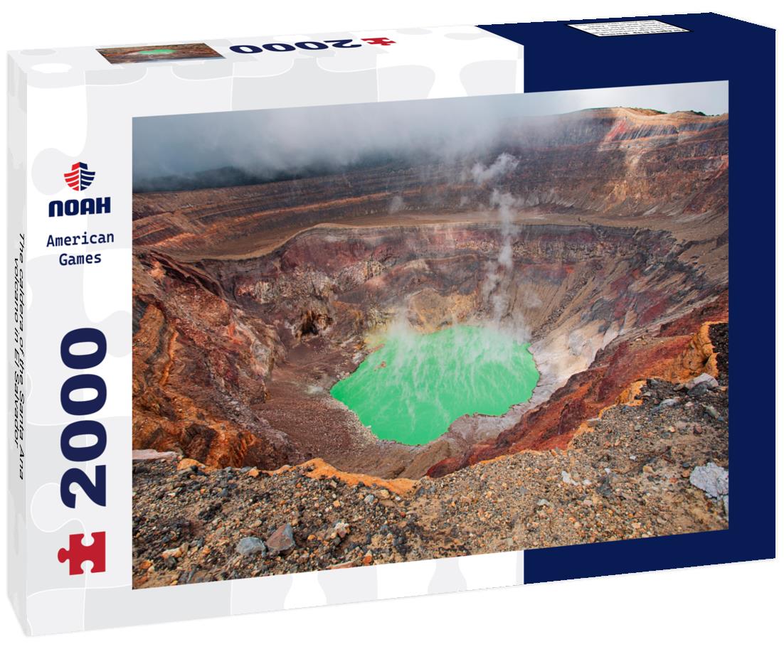 The caldera of the Santa Ana volcano in El Salvador 2000pc Puzzle