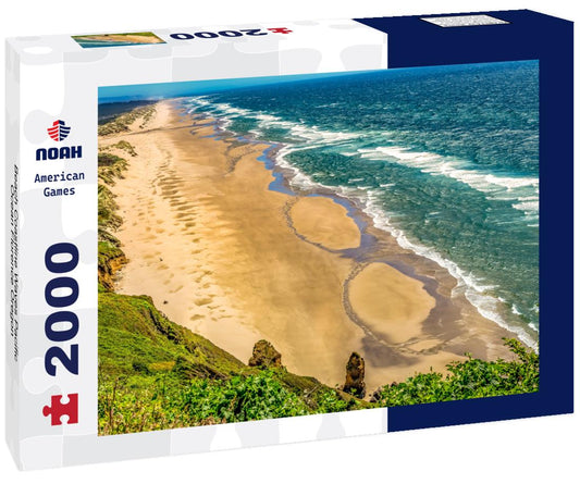 Noah Jigsaw Puzzle Beach Coastline Waves Pacific Ocean Florence Oregon 2000 pieces